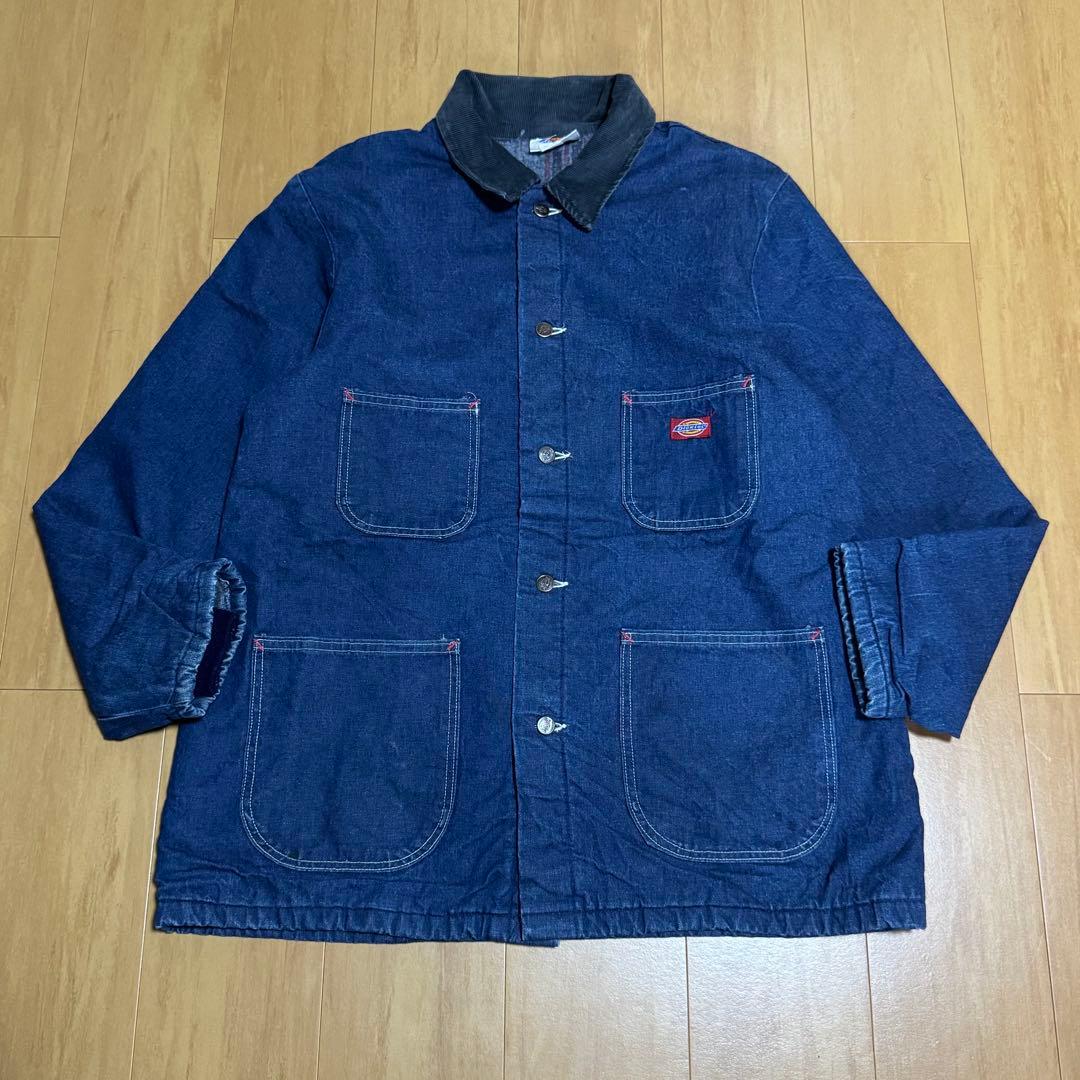 Dickies 80s USA製 デニム カバーオール ロコジャケット - メルカリ