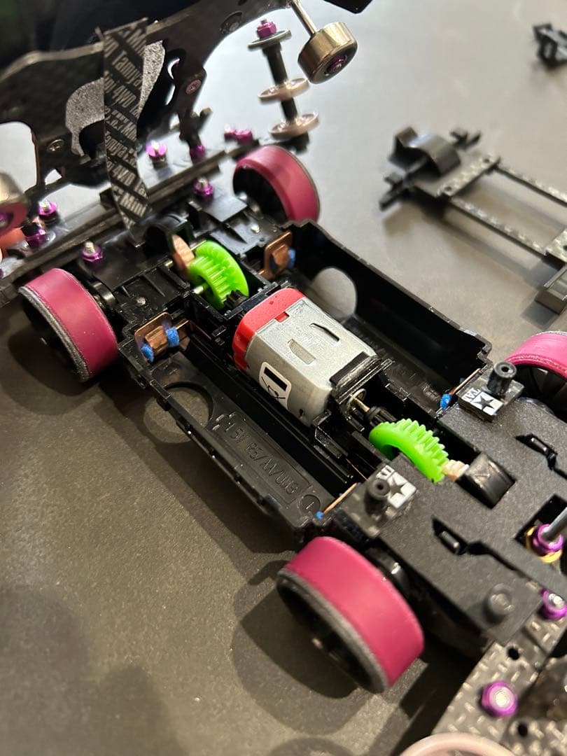 ミニ四駆 完成品 MSフレキ サンダーショット - メルカリ