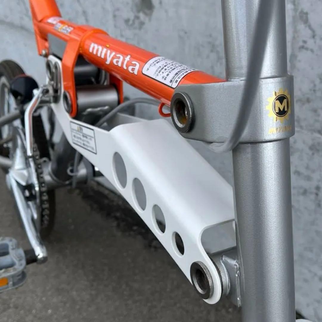 美品◼︎miyata ミヤタ トラベラー 折り畳み自転車 クイック