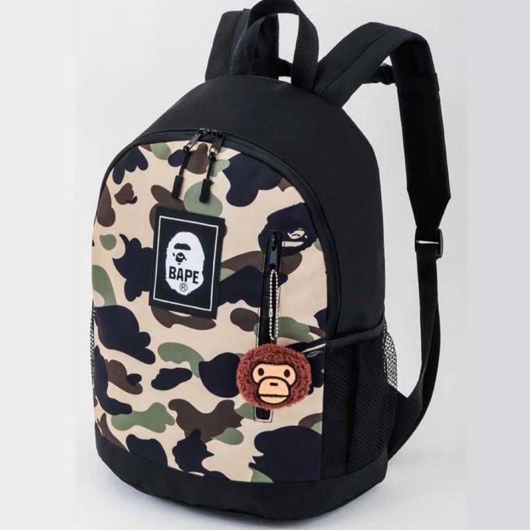 BAPE KIDS A BATHINGアベイシング エイプバックパック＆チャーム