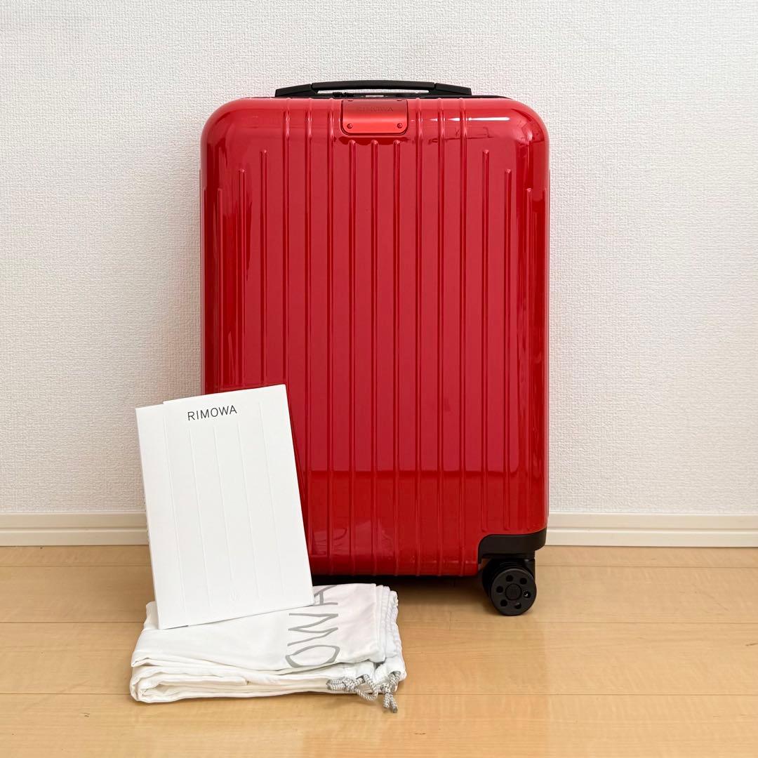 極美品 RIMOWA リモワ エッセンシャル ライト キャビンS 31L レッド