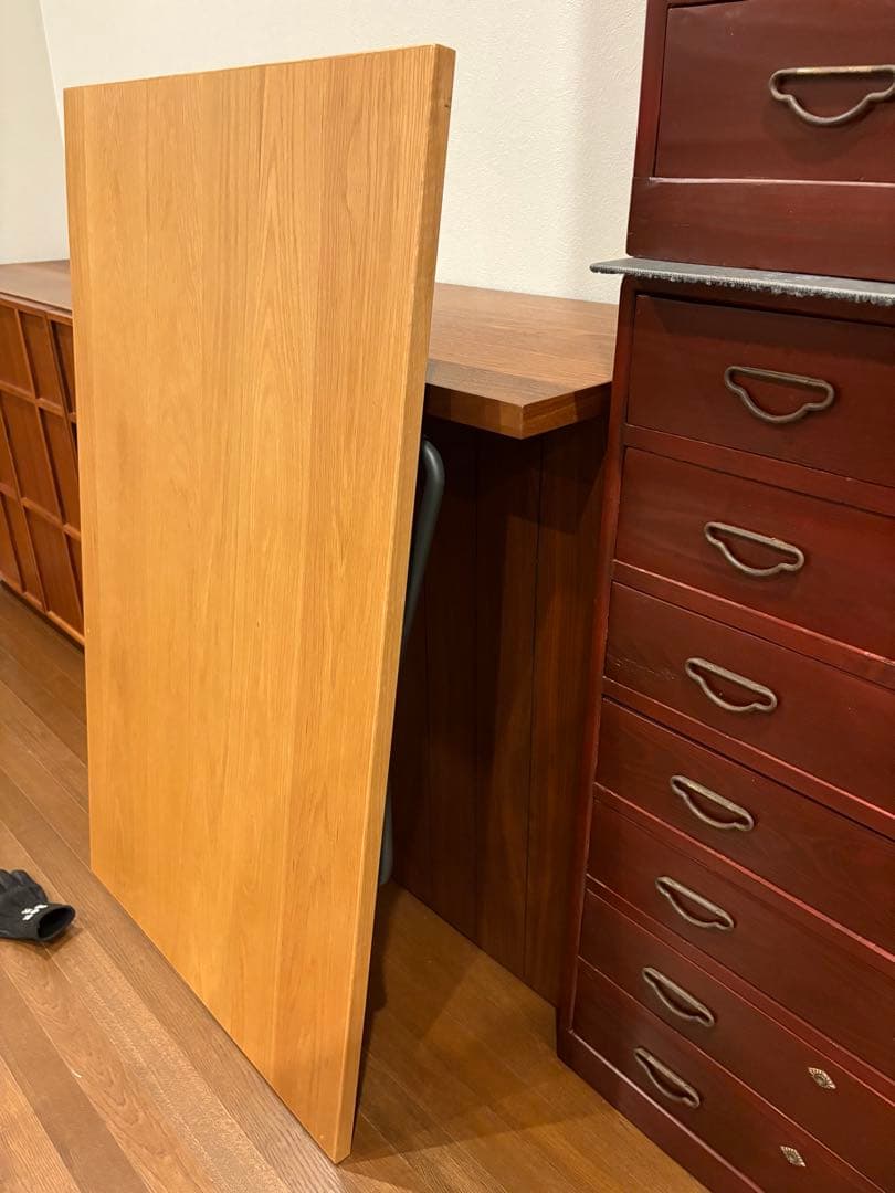 ミーナさん専用 無印良品 MUJI 木製折りたたみテーブル オーク材突板