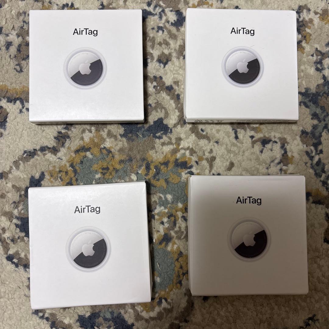 Apple AirTag エアタグ　本体　巳年　ヘビ　✖️4 2025年の初ガジェットは｢ヘビAirTag｣に狙いを定めてみない