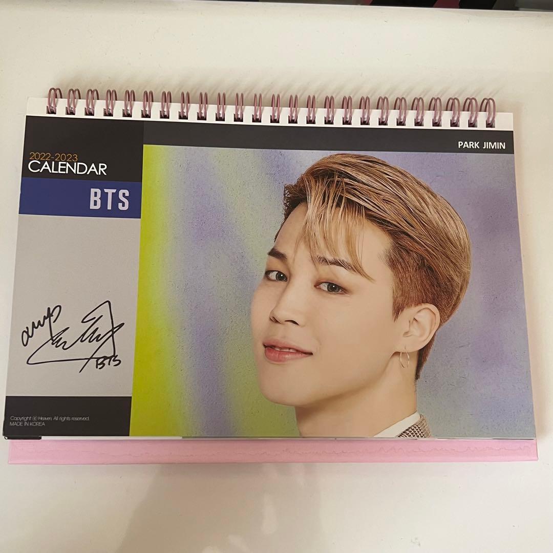 BTS JIMIN 2022-2023 卓上カレンダー パク・ジミン - メルカリ