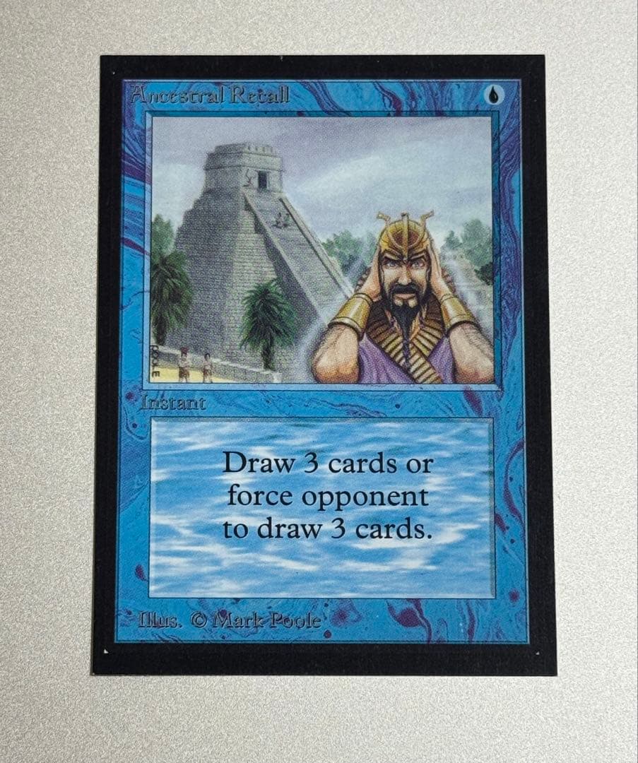 マジック：ザ・ギャザリング MTG Ancestral Recall [IE] SP MTG】 Ancestral Recall レア | トレカの激安通販トレトク【公式】