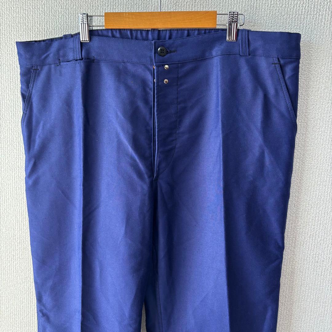 デッドストック 60s モールスキン ワーク パンツ フレンチ ビンテージ