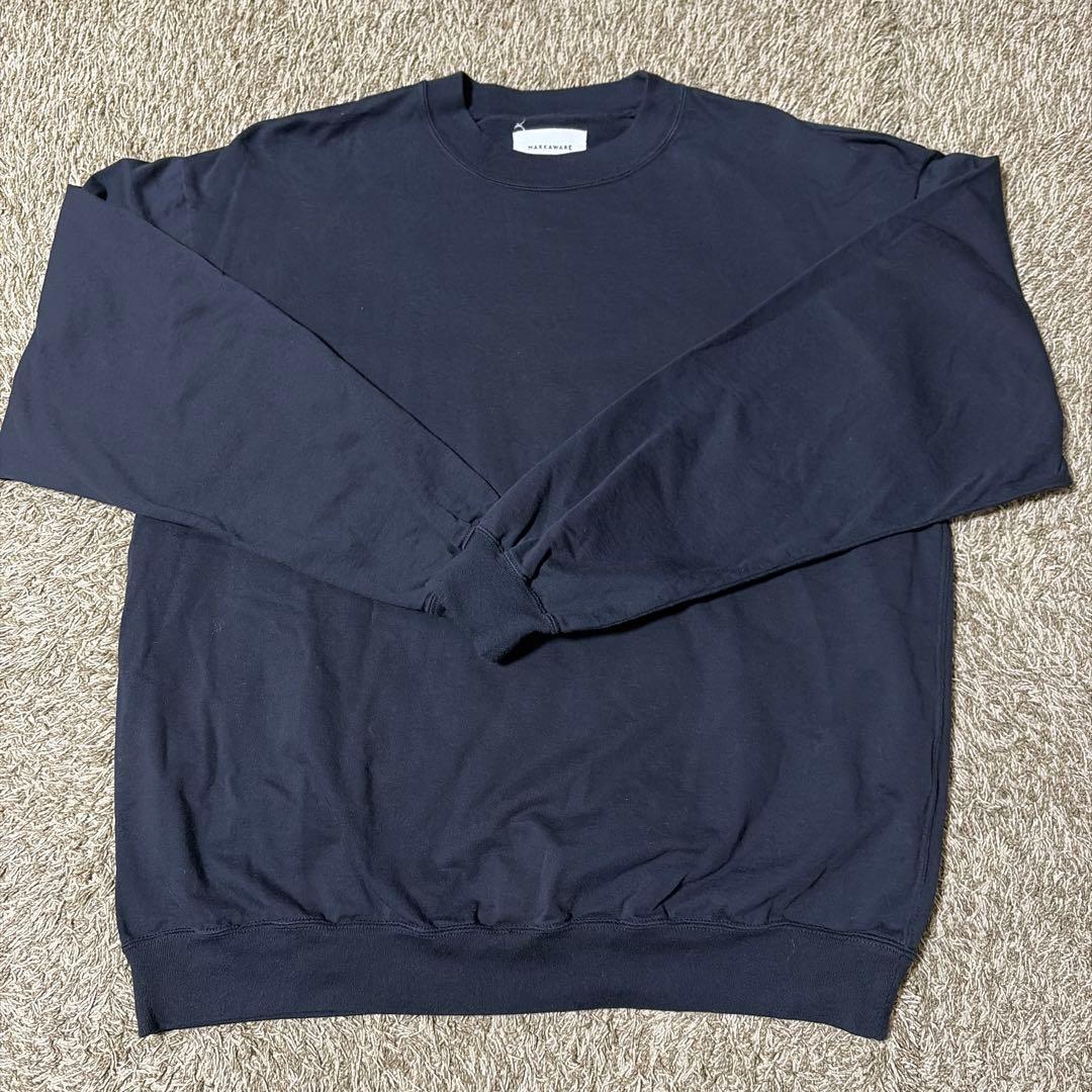 ク*ワ様 【ほぼ未使用】 MARKAWARE オーガニックピマ 風神編み スウェ