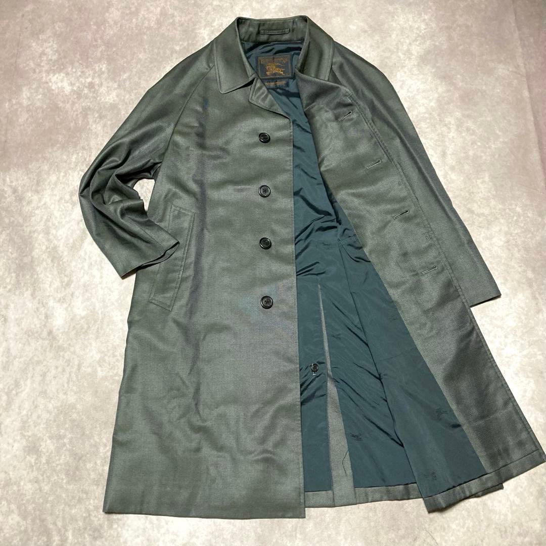 希少　バーバリーズ　ステンカラーコート　プレステージコレクション　シルク100% 中古・古着通販】Burberry's (バーバリーズ) ステンカラーコート