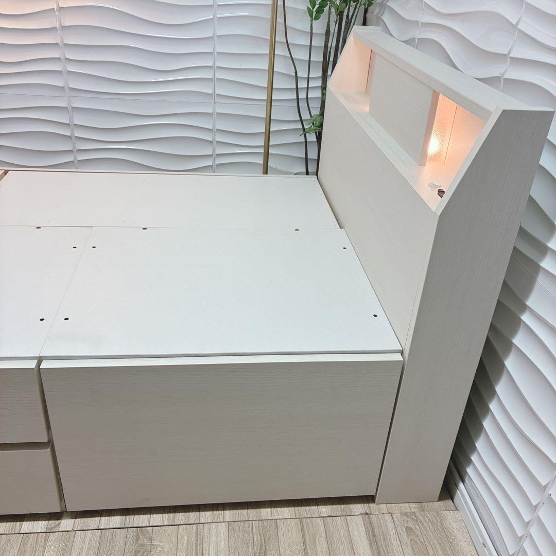 ◇大阪府 神戸市 配達料無料！◇ニトリ◇アザン◇収納付ベッド