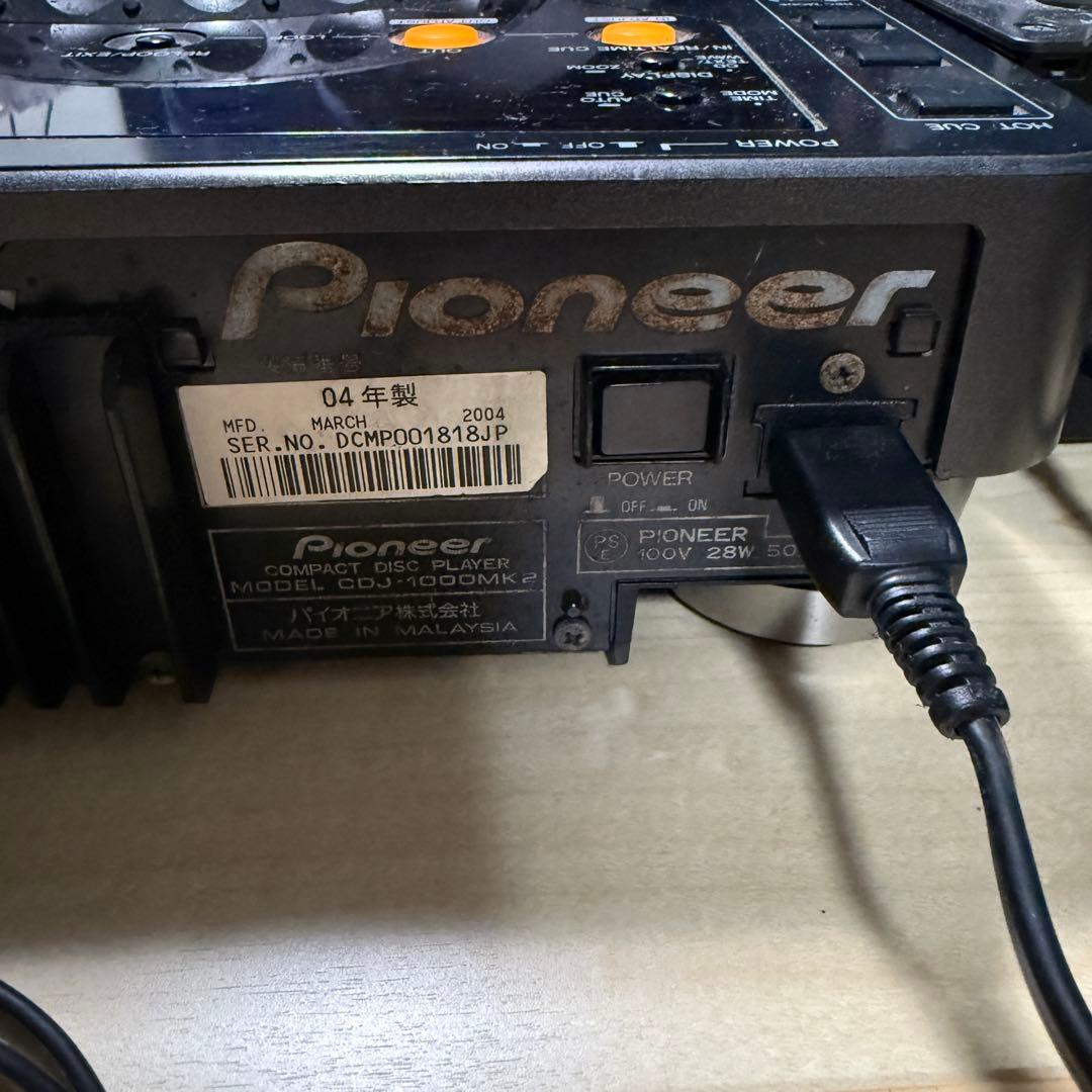 Pioneer CDJ-1000MK2 & DJM-400 セット - メルカリ