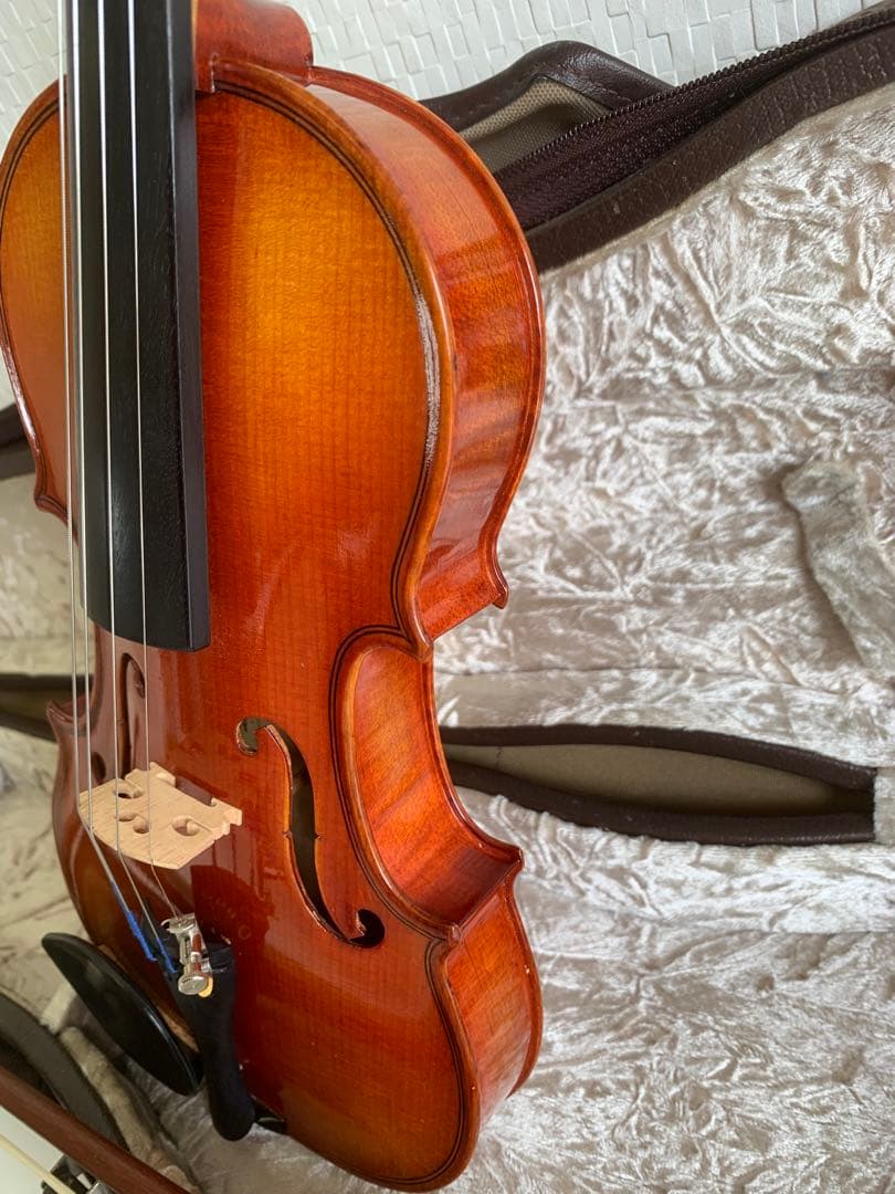 SUZUKI バイオリン 虎杢 No360 1/8 1978 弓 SHIMORA