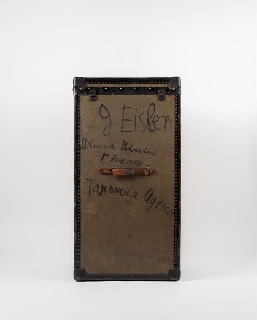 40’s フレンチヴィンテージ ウッドトランク ヴィンテージ家具 1920-40's ヴィンテージ トランク - アンティーク、ビンテージの