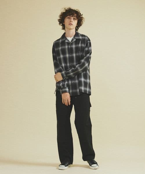 Dickies 417 ダブルニー ペインターパンツ ブラック W32 ダック