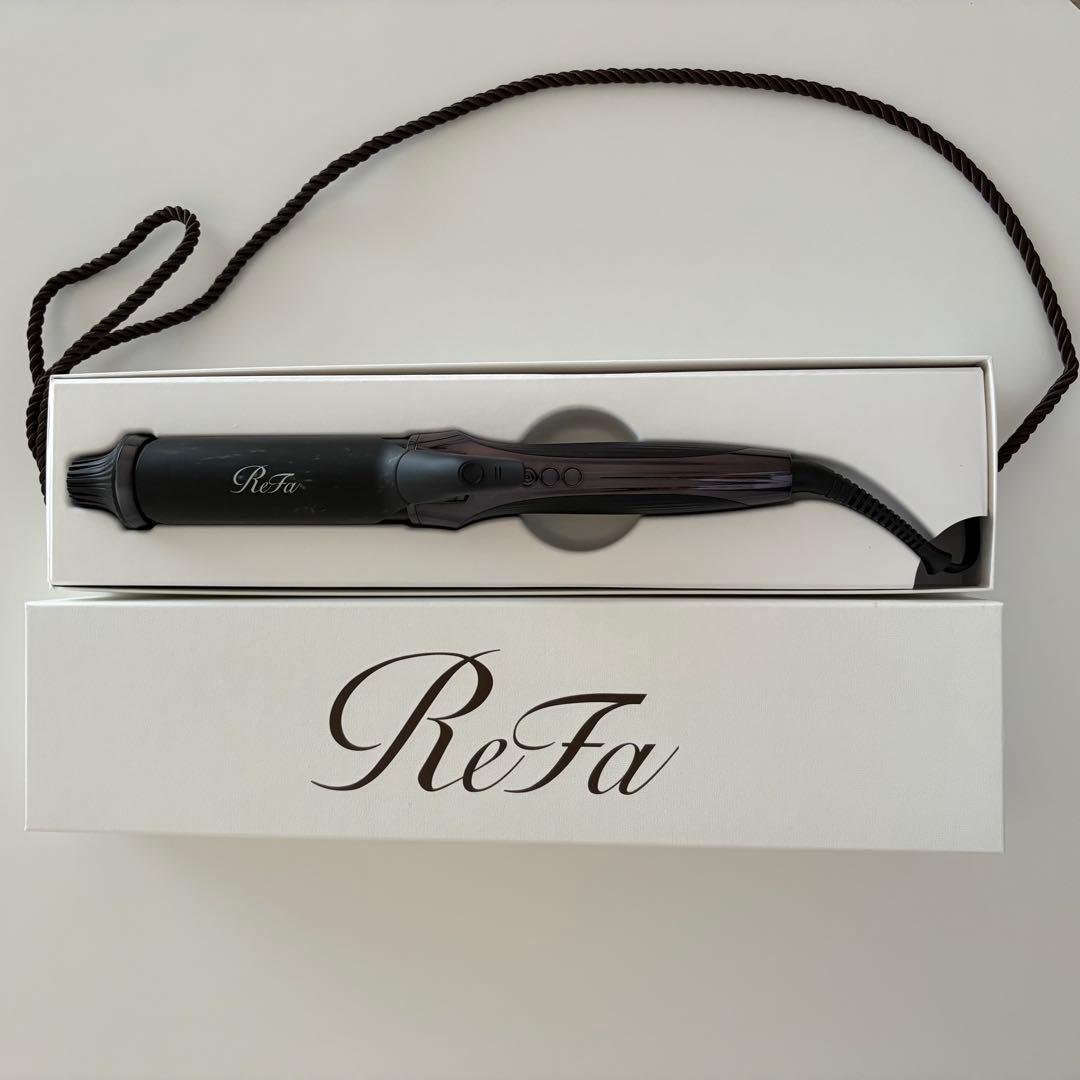 【リファ】カールアイロン プロ　ブラック38mm ReFa CURL IRON PRO リファカールアイロン プロ (直径38mm /色ブラック)