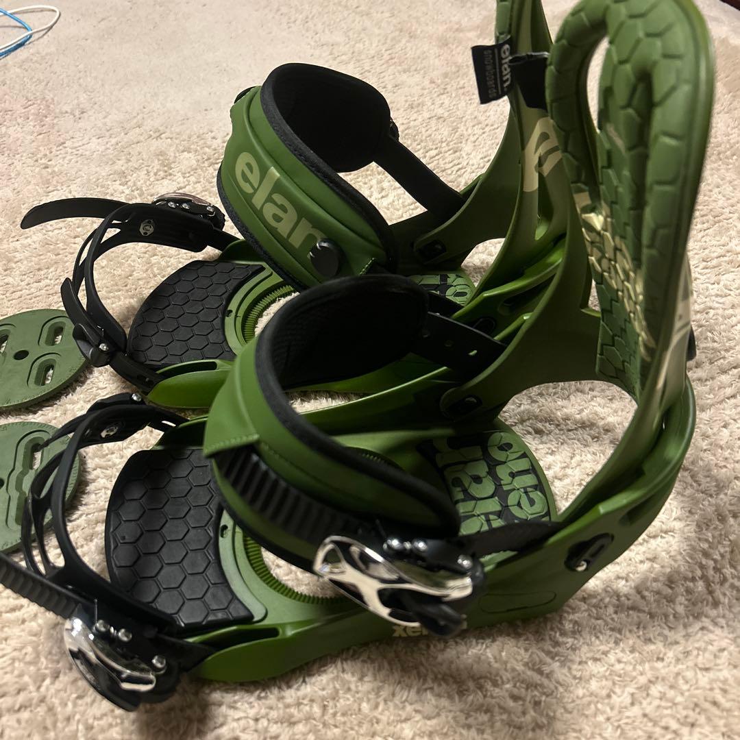 elan xenon スノーボードビンディング グリーン サイズL - メルカリ