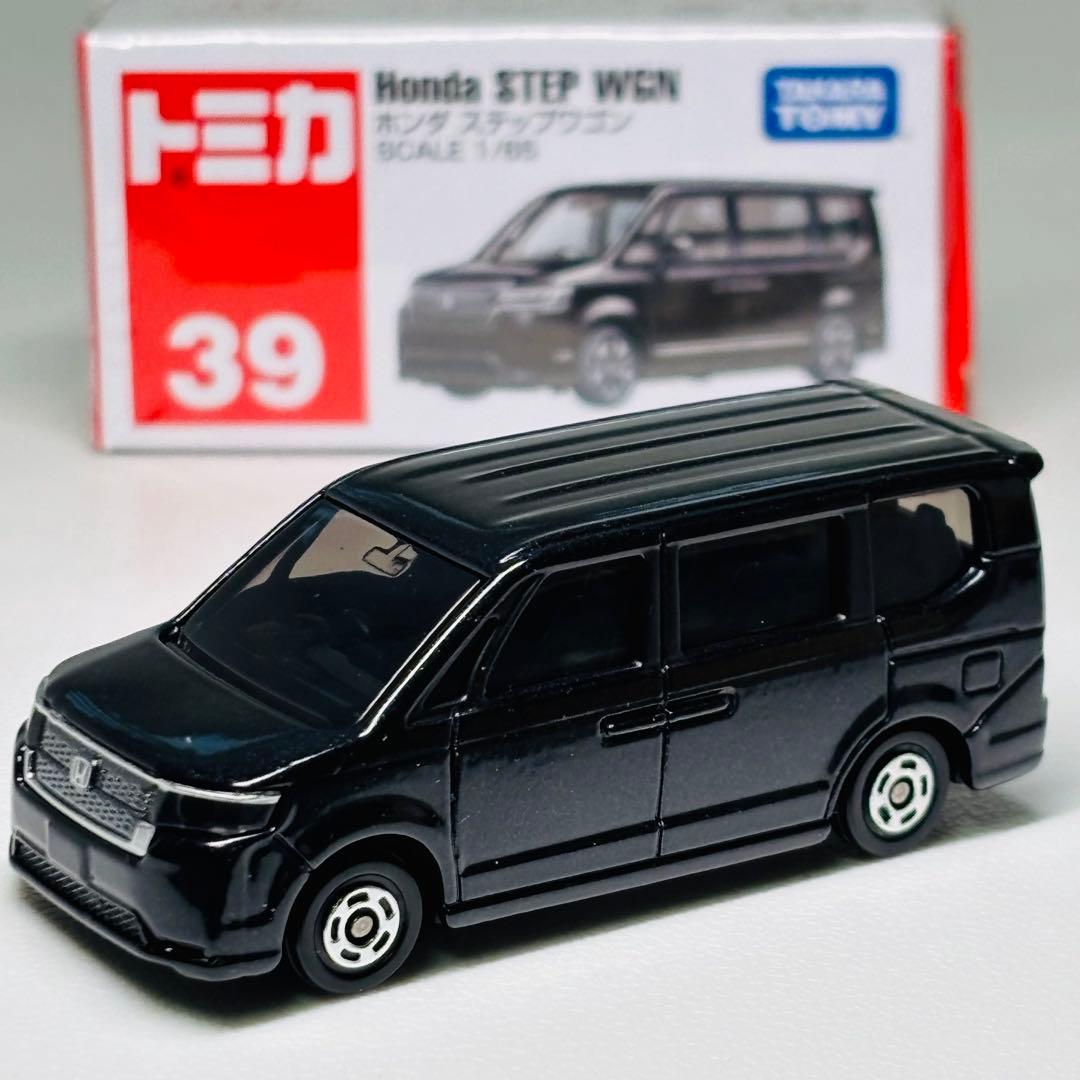 ◉新車◉トミカ Honda STEP WGN 1/65 黒 39 - メルカリ