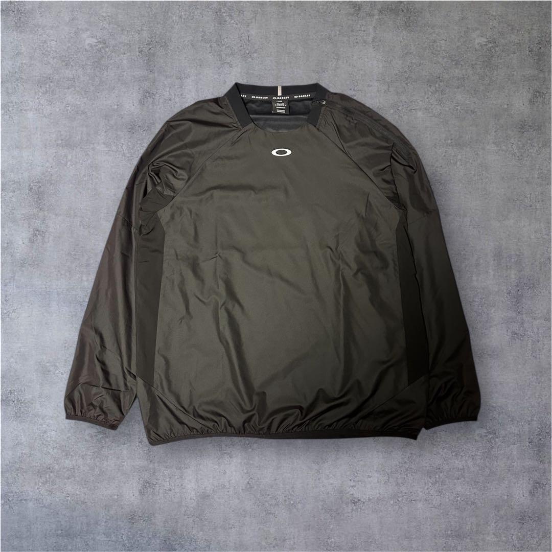 OAKLEY オークリー センターロゴ ナイロン プルオーバー XL - メルカリ