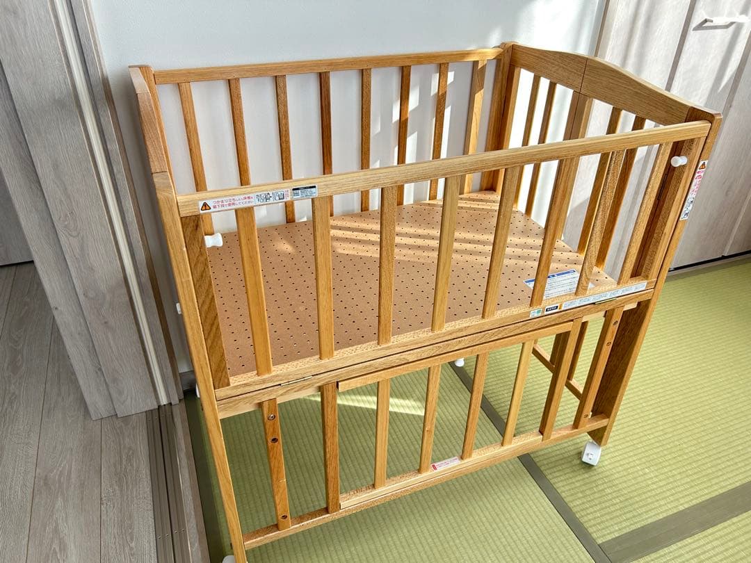 美品】カトージベビーベッド➕マットレスセット ※直接引き取り限定