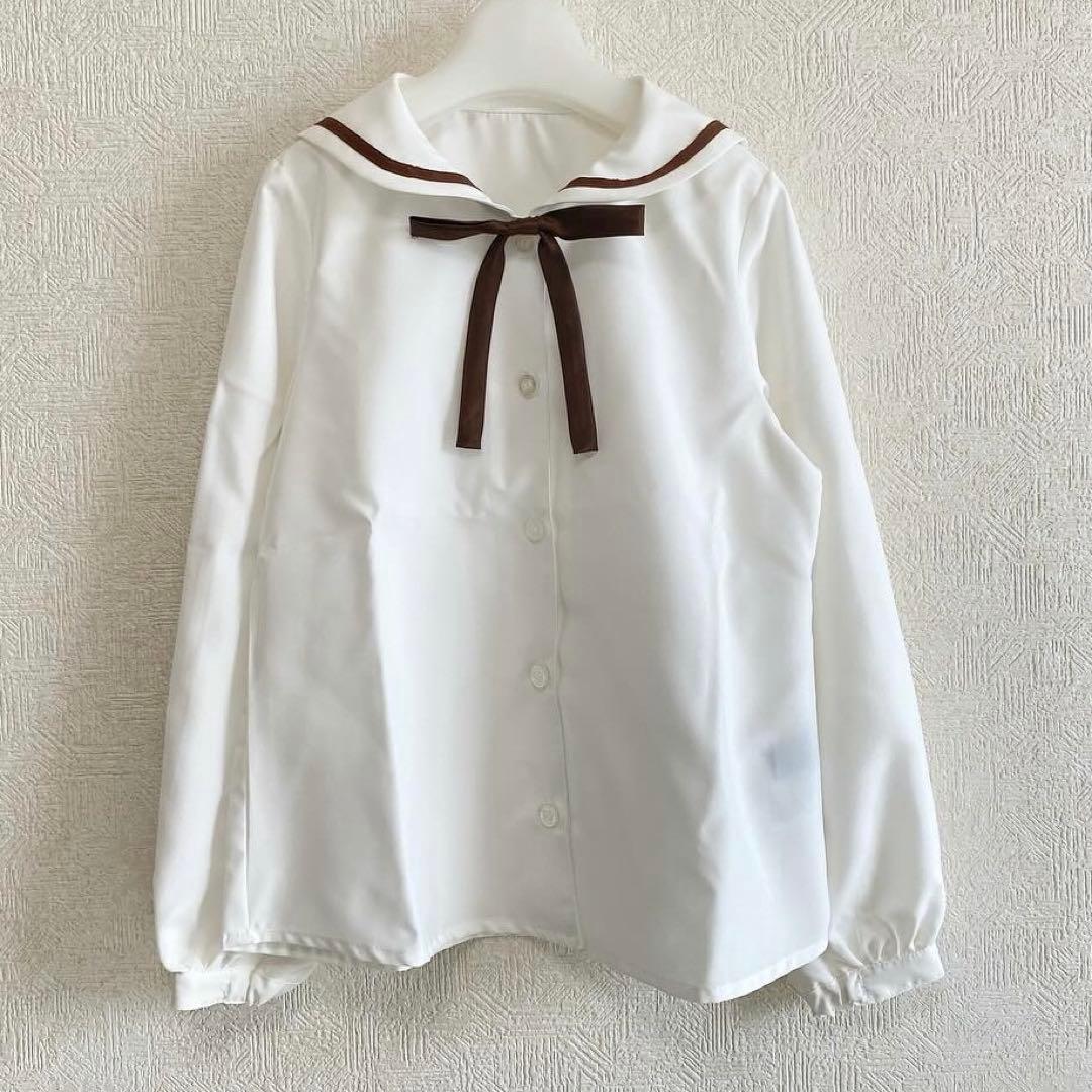 大人気!ベージュセーラーフォーマル 130 入学 卒園⋈女の子 ヒロミチ