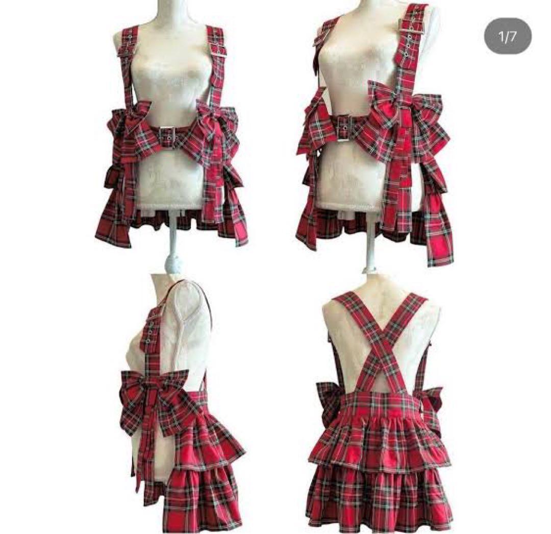 HeiHei リボンハーネスRED - メルカリ