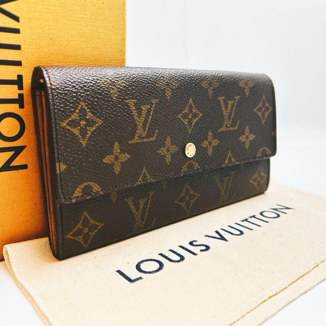 【極美品】 ルイヴィトン モノグラム ポシェット ポルトモネクレディ 長財布 branddepot-tokyo_t12807