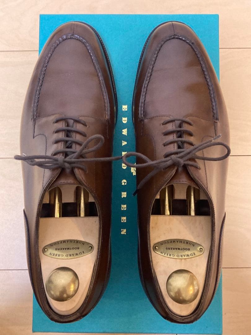 エドワードグリーン ドーバー UK6.5 32E 純正シューツリー付属 - メルカリ