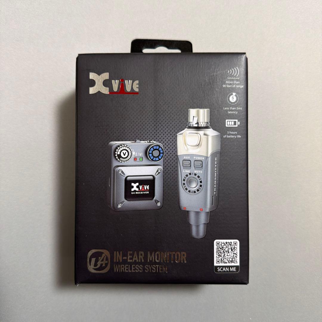 Xvive U4 IN-EAR MONITOR ワイヤレスシステム Amazon.com: Xvive U4 In-Ear Monitor Wireless System : Musical