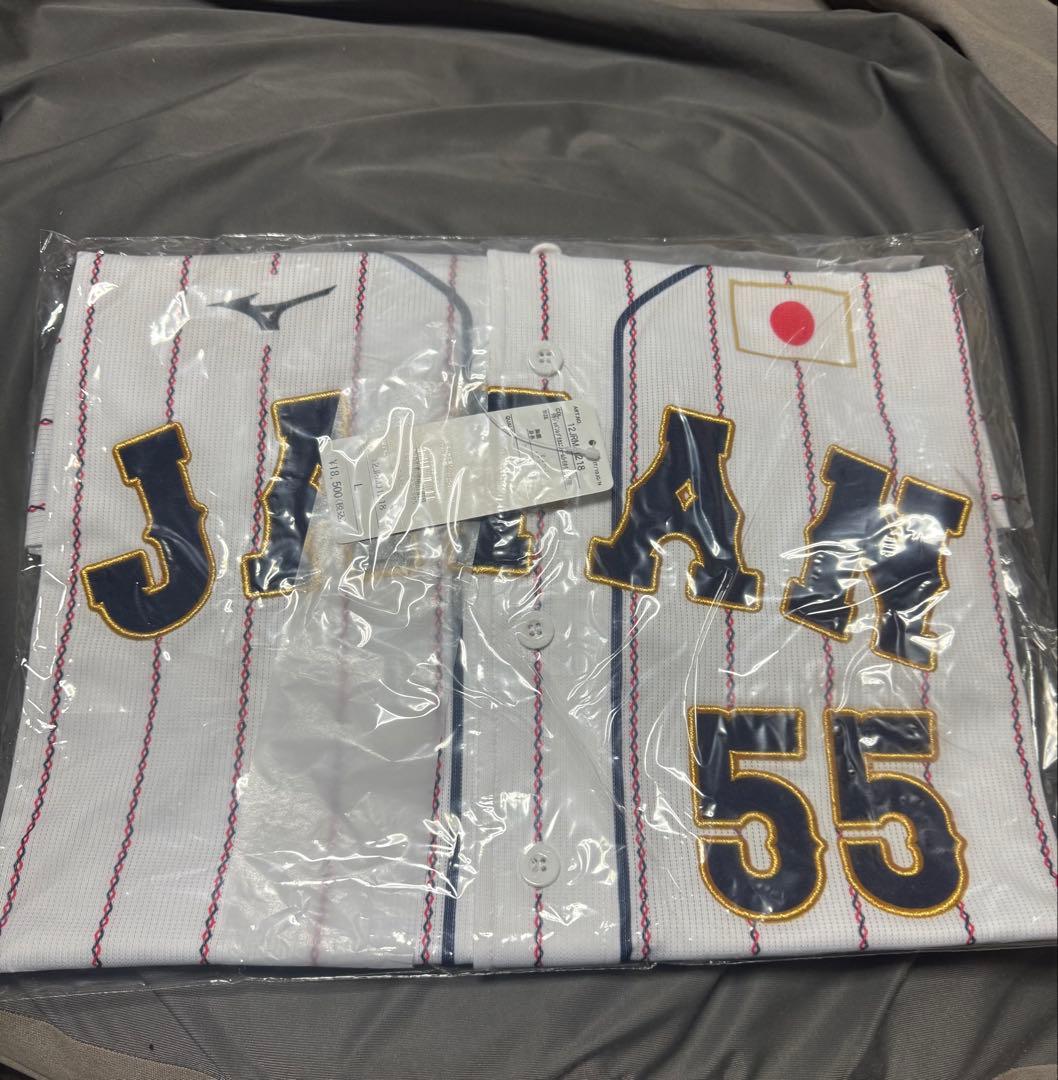 新品 侍ジャパンレプリカユニフォーム村上 宗隆選手 Lヤクルト