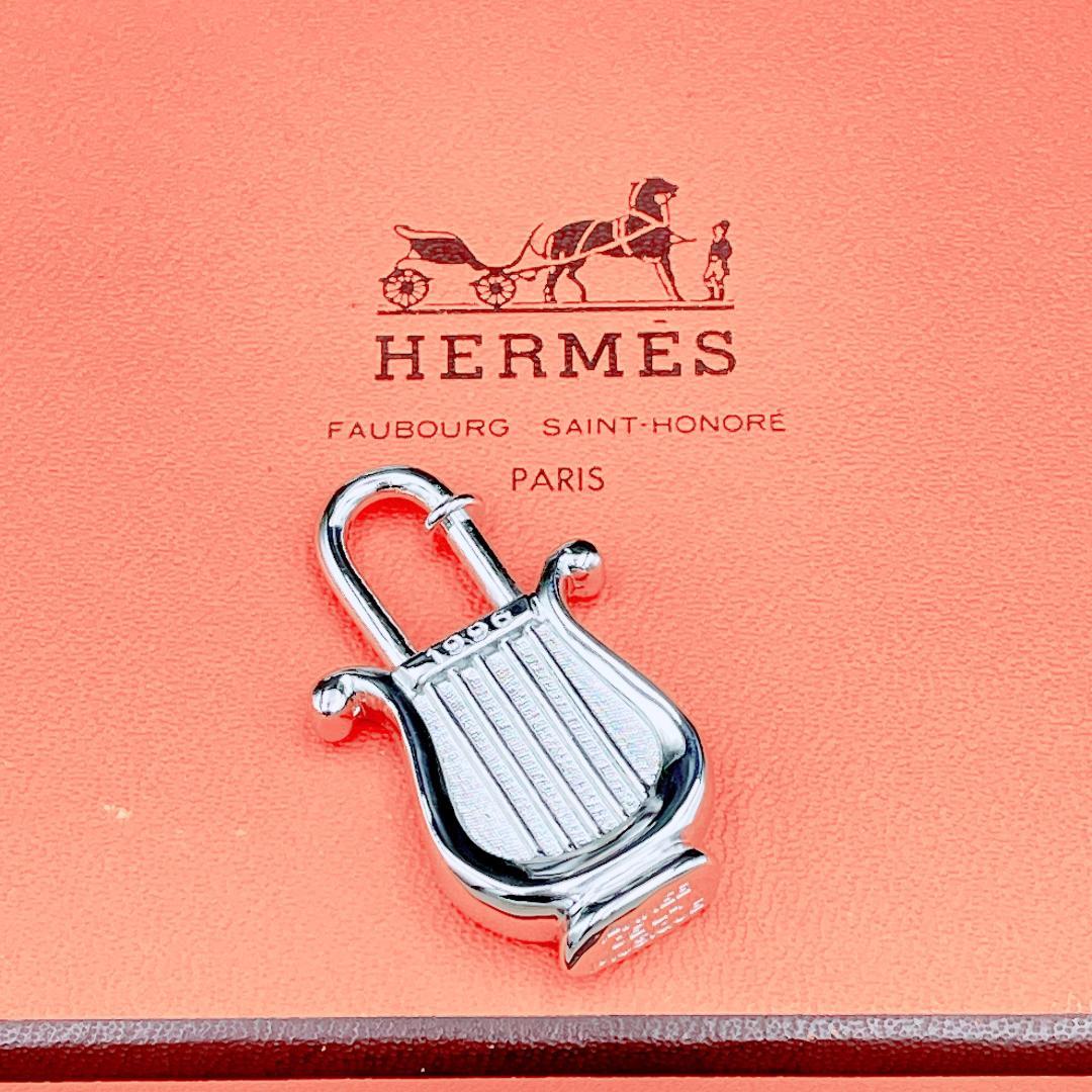 ◇エルメス◇ 新品仕上済 カデナ 1996 年限定 ハープ シルバー 18.5g