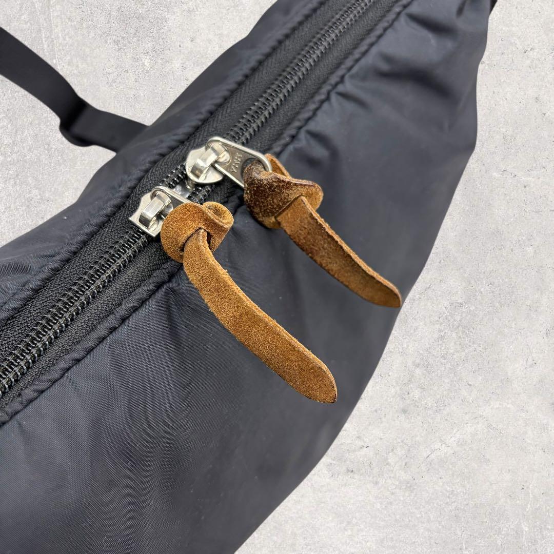 まき様専用 希少・廃盤PORTER REEF ハーフムーン ショルダーバッグ 黒