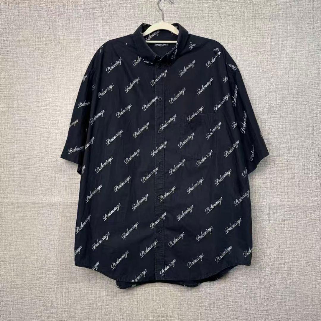 Balenciaga ロゴプリント 半袖シャツ 38 - メルカリ