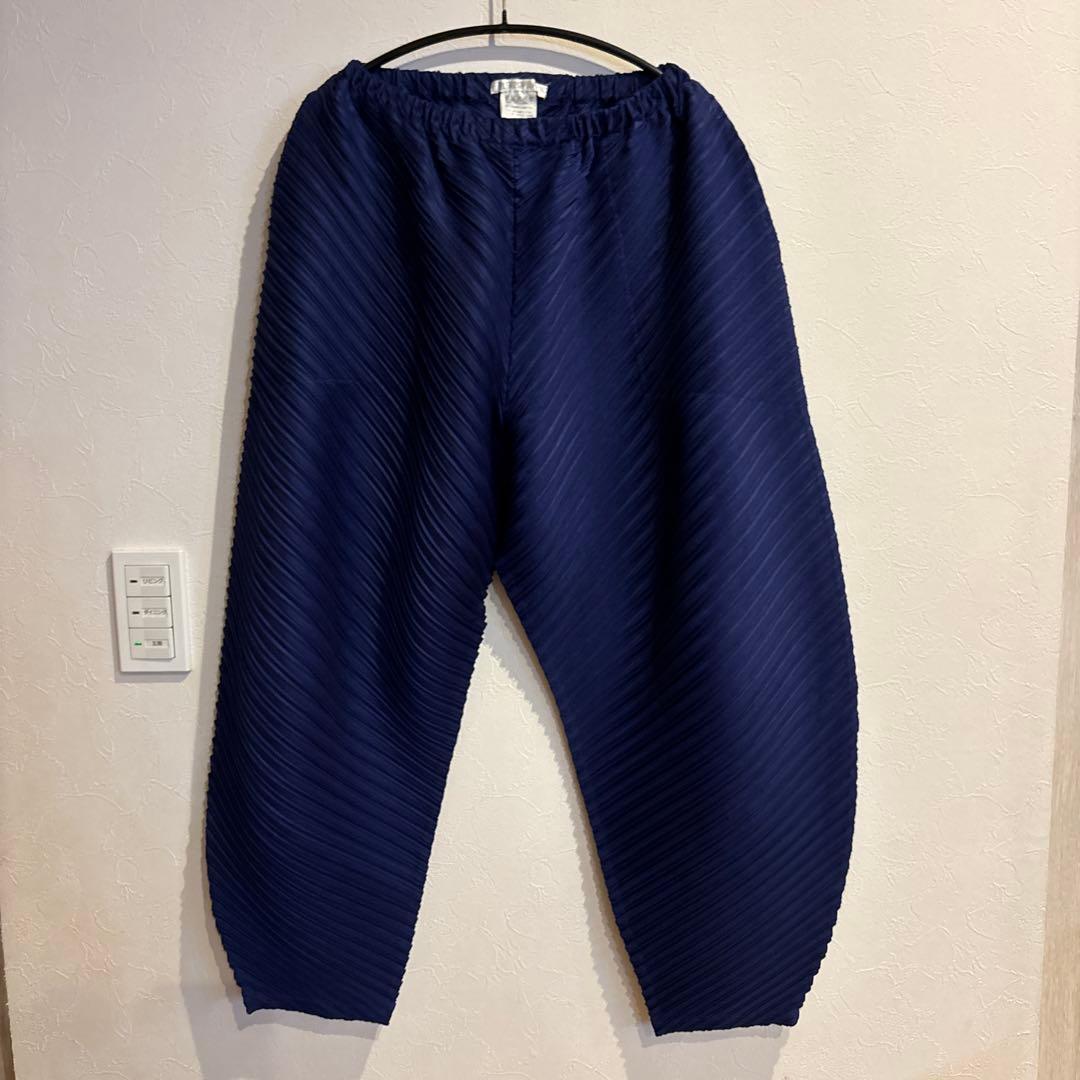 ネイビー サルエルパンツ NAVY パンツ 洗濯してもすぐ乾く接触冷感ドライサルエルパンツ