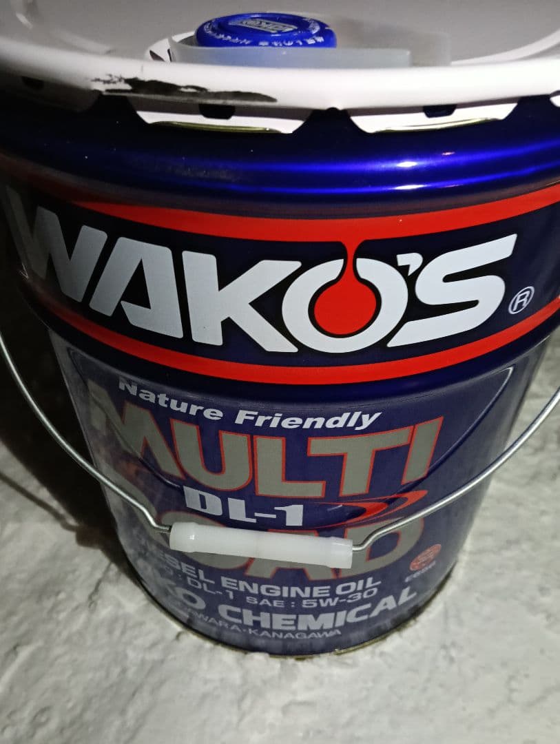 ワコーズ　DL-1 20リッター未開封新品 WAKO'S ワコーズ マルチロードDL-1 粘度(5W-30) MR-DL1 E656 [20L