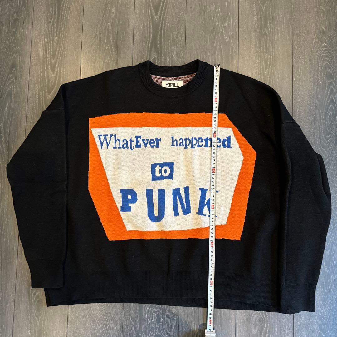 KIDILL PUNK what ever happenedセーターCDG - メルカリ