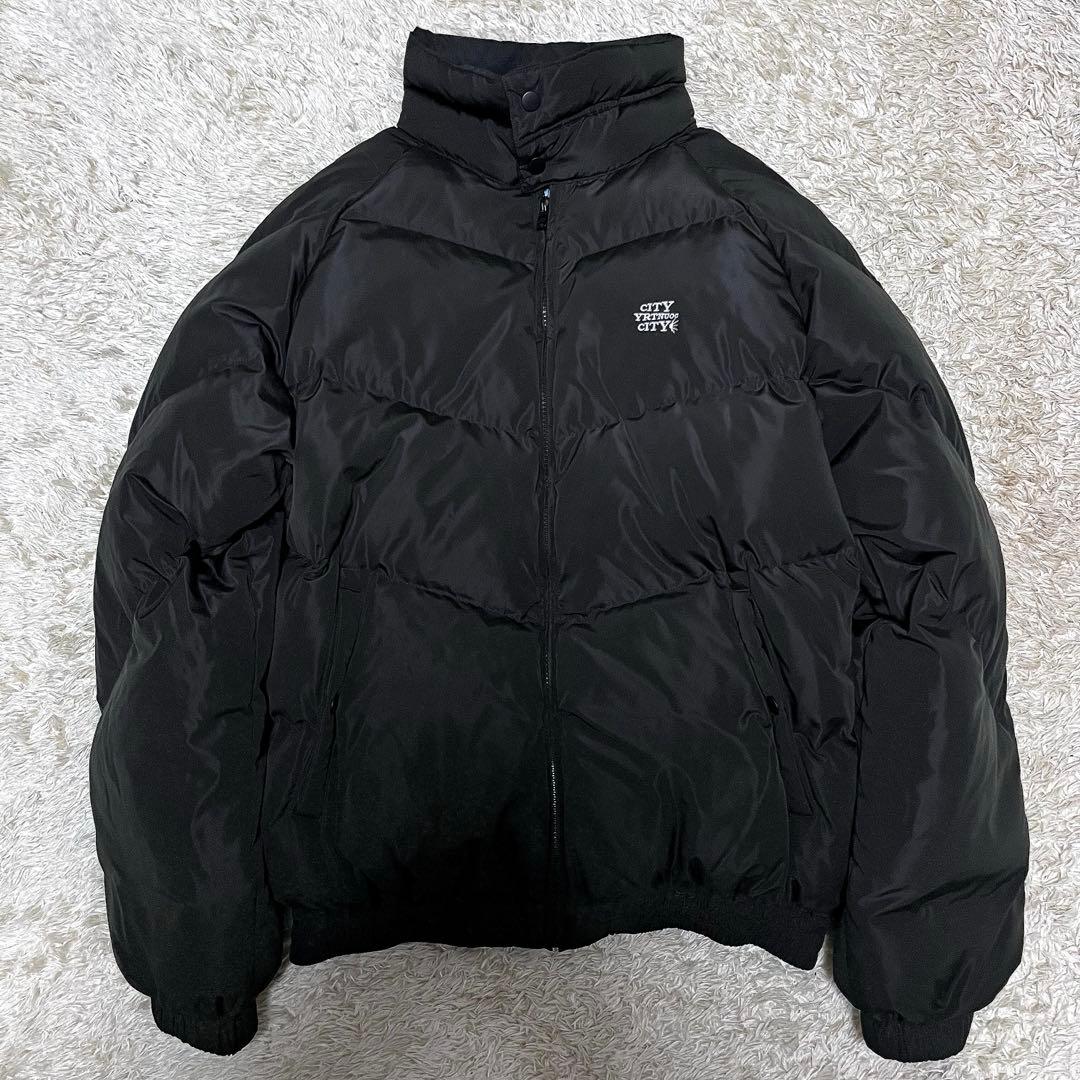 完売品　シティカントリーシティ　刺繍ロゴ　ダウンジャケット　2way CITY COUNTRY CITY – シティーカントリーシティー 新入荷アイテム