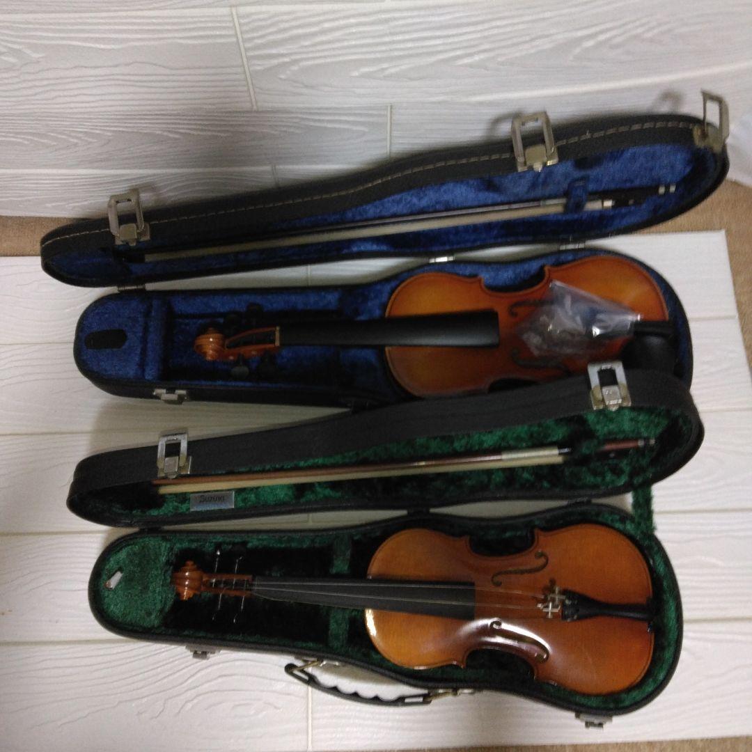 スズキ ミニバイオリン 2台セット SUZUKI No.230 1/16 アウトフィット・バイオリン スズキ