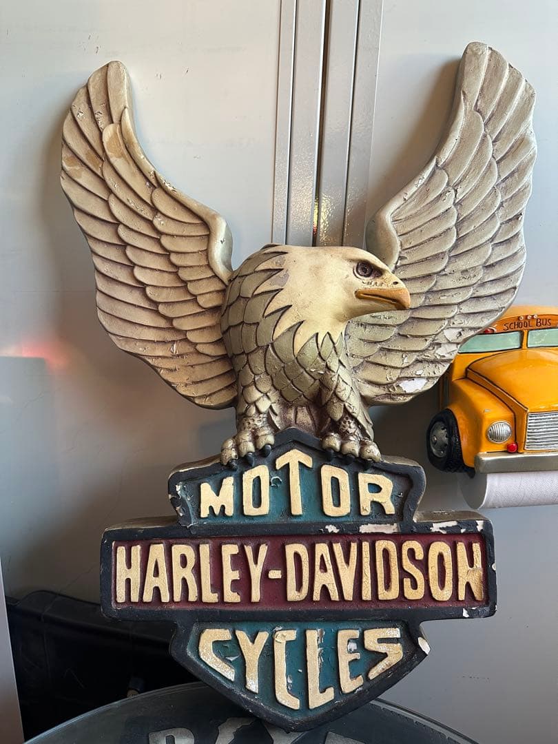 ハーレーダビッドソン‼️アンティーク‼️鷲の彫刻‼️66㎝‼️ 楽天市場】ZIPPO ハーレーダビッドソン HDP-66 サイドメタル ニッケル