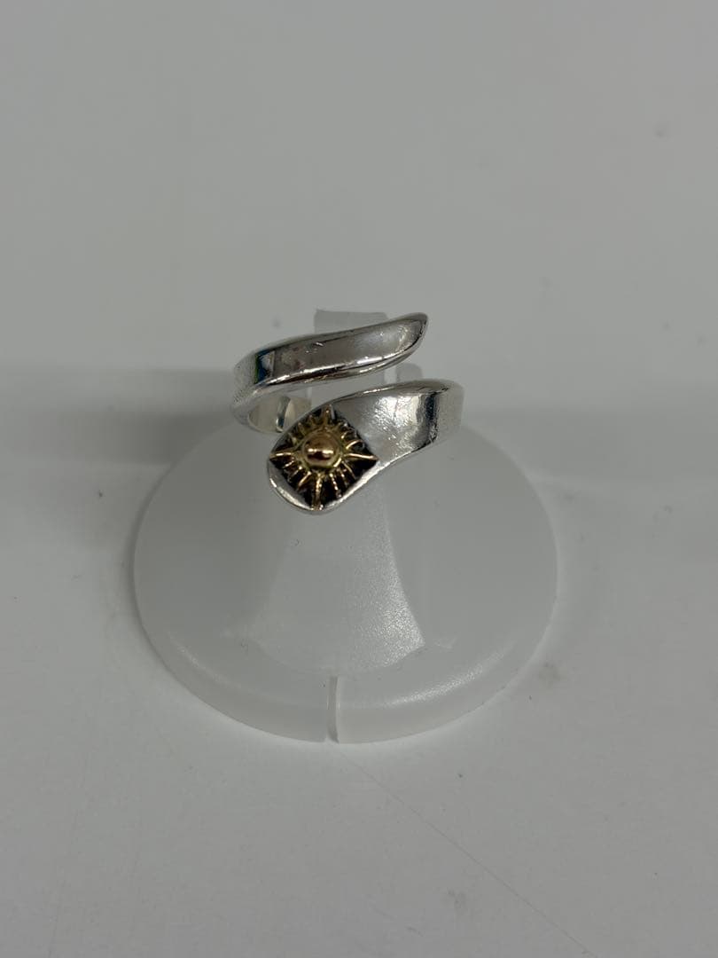 ARIZONA FREEDOM 太陽神 リング K18 シルバー 925 ARIZONA FREEDOM アリゾナフリーダム 太陽神 SILVER925 K18 刻印 13号