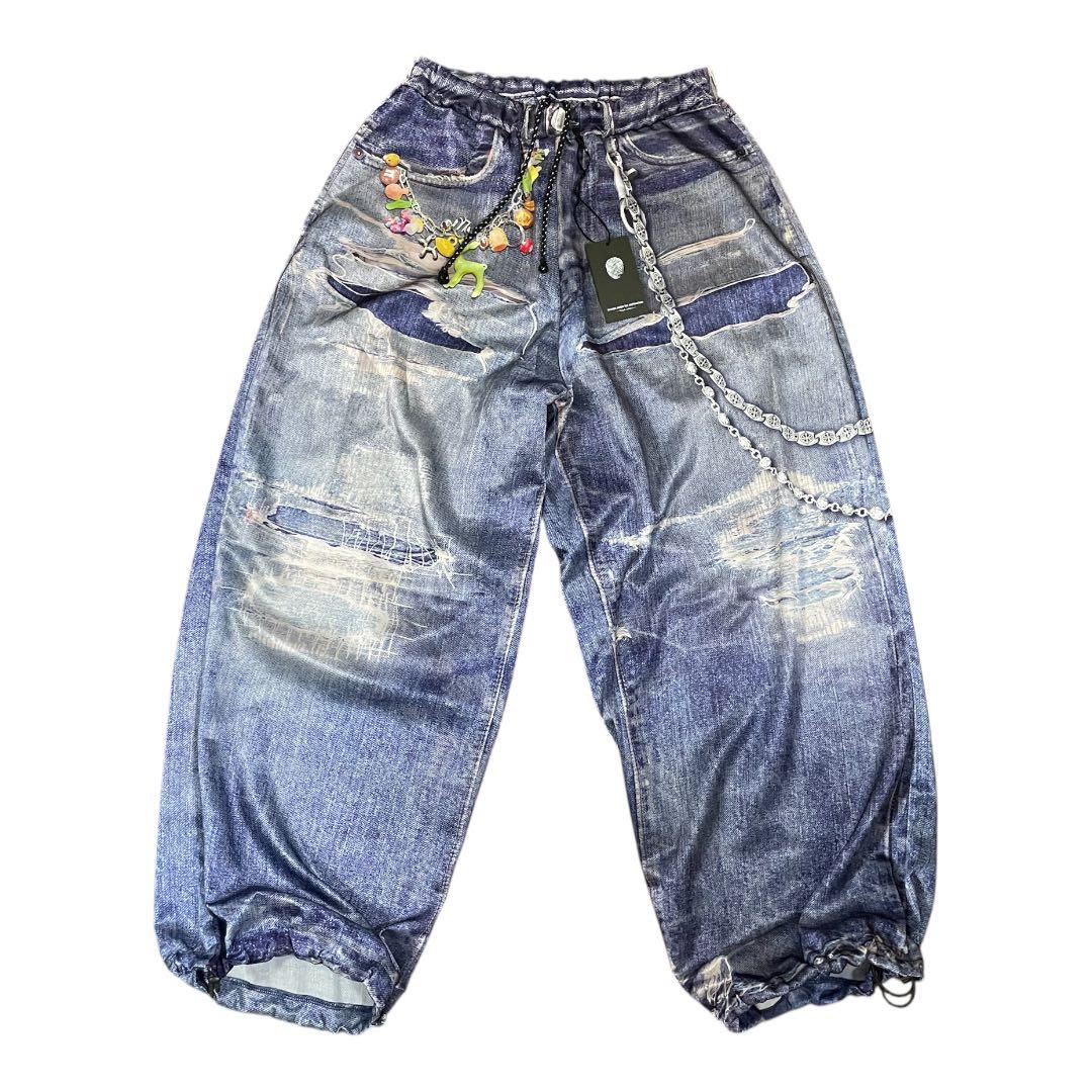 TALKING ABOUT THE ABSTRACTION の転写パンツ L - メルカリ