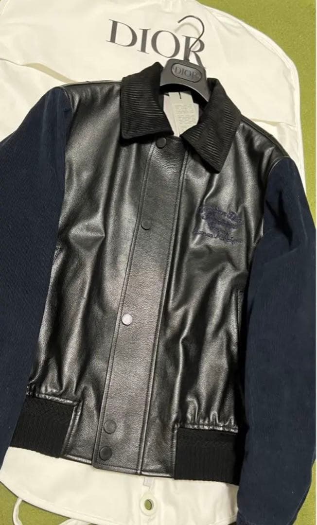 22AW ディオール ATELIER レザーブルゾン ジャケット L108842197