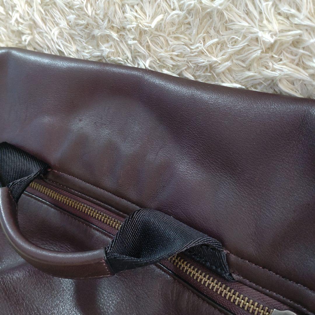 COACH 2wayレザーダークブラウンメッセンジャーバック 37954の通販はau