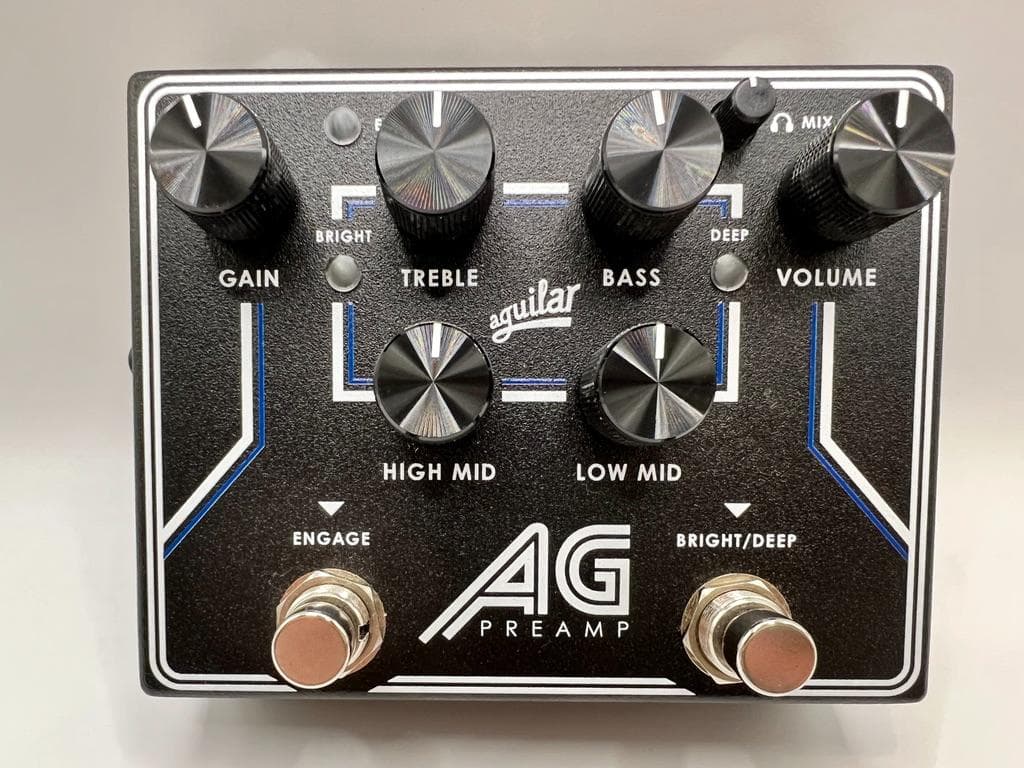 【ほぼ未使用】AGUILAR AG PREAMP DI PEDAL アギュラー AGUILAR AG PREAMP DI PEDAL ベースエフェクター プリアンプ DI