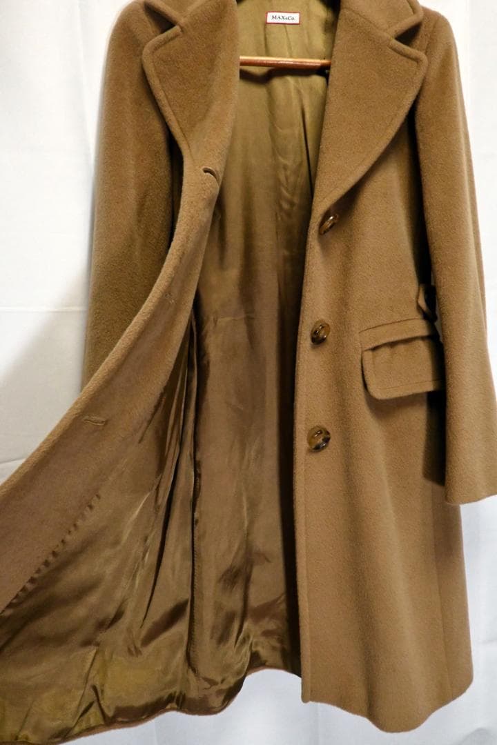 Max & Co マックスマーラ チェスターコート キャメル 40サイズ - メルカリ