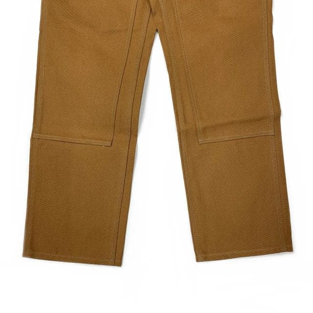 カーハート ワークパンツ US購入 ダブルニー(36×32)茶 181218 - メルカリ