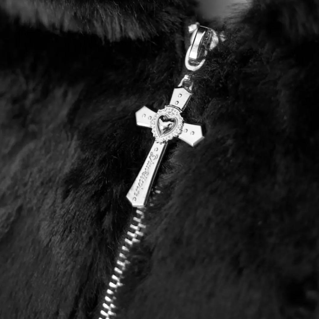 ほぼ新品】Dimmoire BABY DEVIL ファーパーカー【Black】 - メルカリ