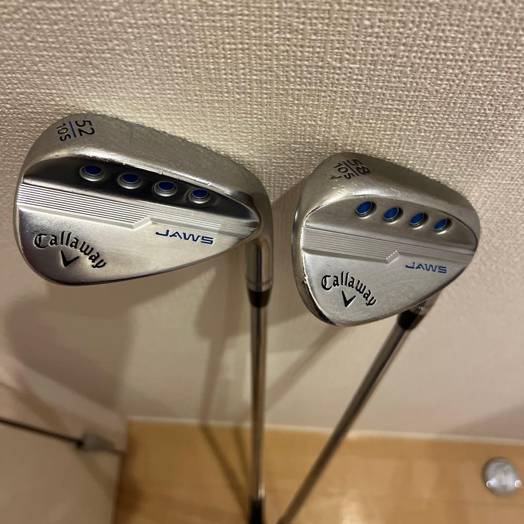 JAWS MD5 ウェッジ 52°58° 2本セット セール・アウトレット】MD5 JAWS ウェッジ ツアーグレー仕上げ