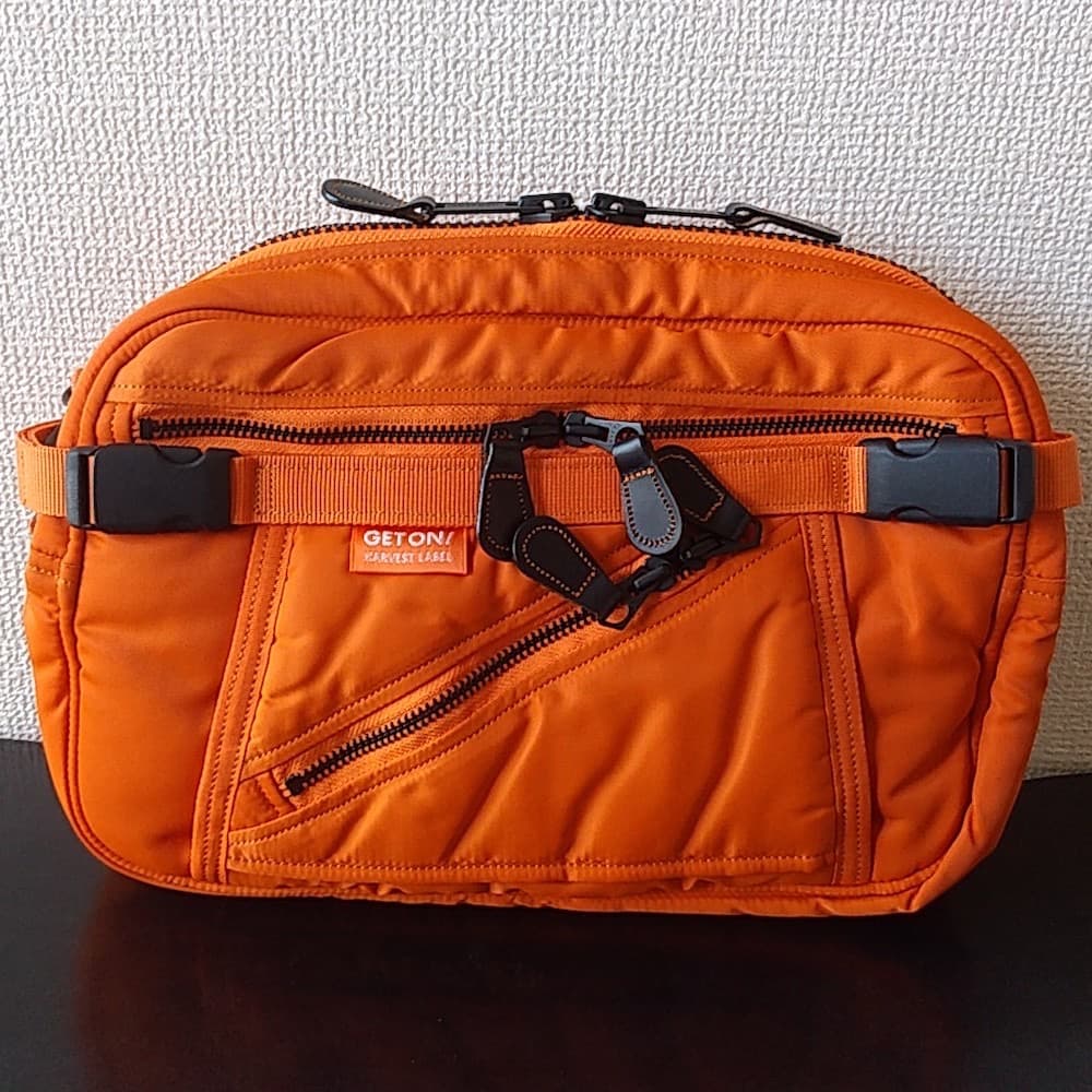 稀少☆ハーヴェストレーベル☆フライヤーズ3WAYウエストバッグ