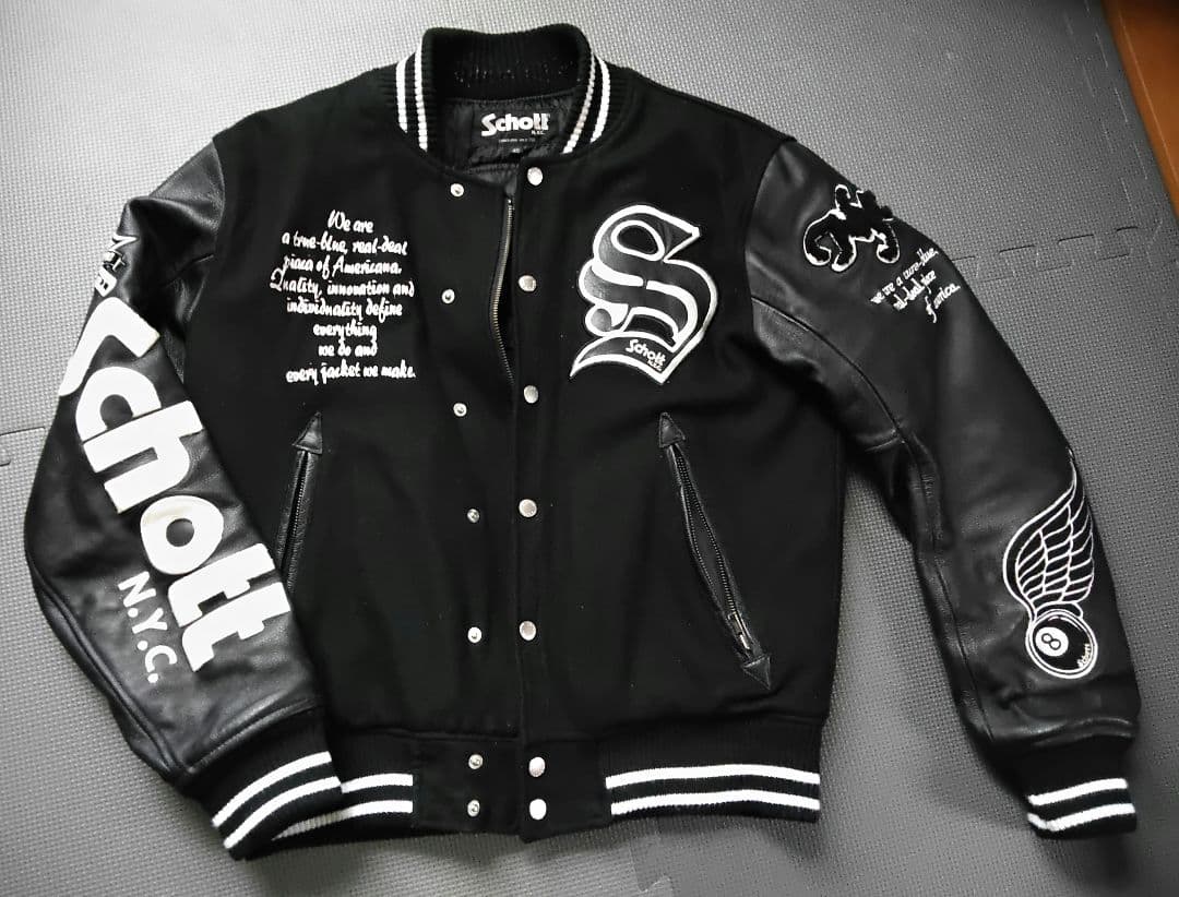 Schott スタジャン フルデコ 40 - メルカリ