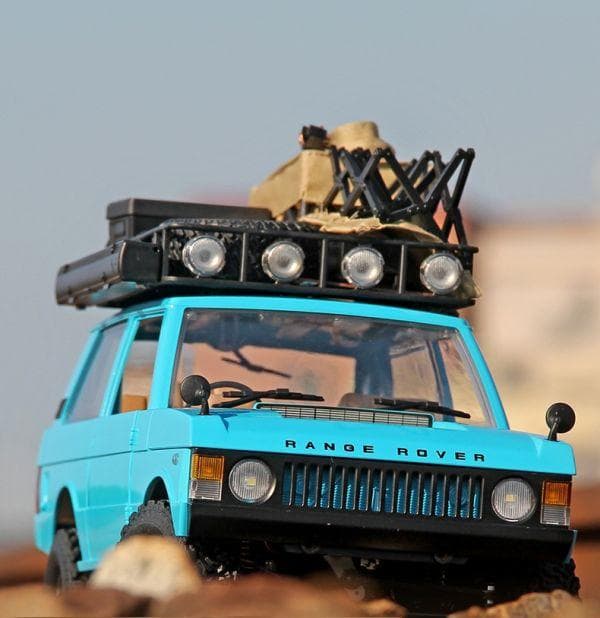 技術基準適合証明済 MN-1680 RTR 1/12 初代レンジローバー 青 - メルカリ