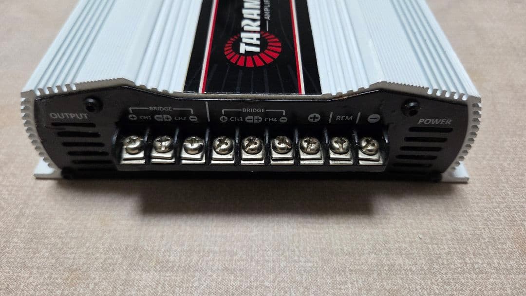 Taramps】 DS 800X4 2Ω 800W 4ch 外向き 内向き - メルカリ